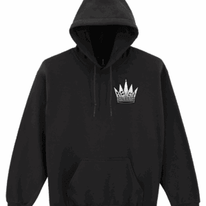 Custom Logo Hoodie - Black