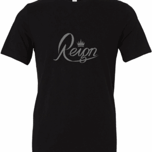 Custom Logo Tee - Black