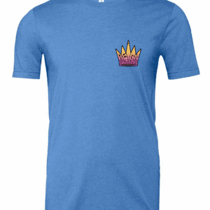 Clearance Sale: Custom Logo Tee - Columbia Blue