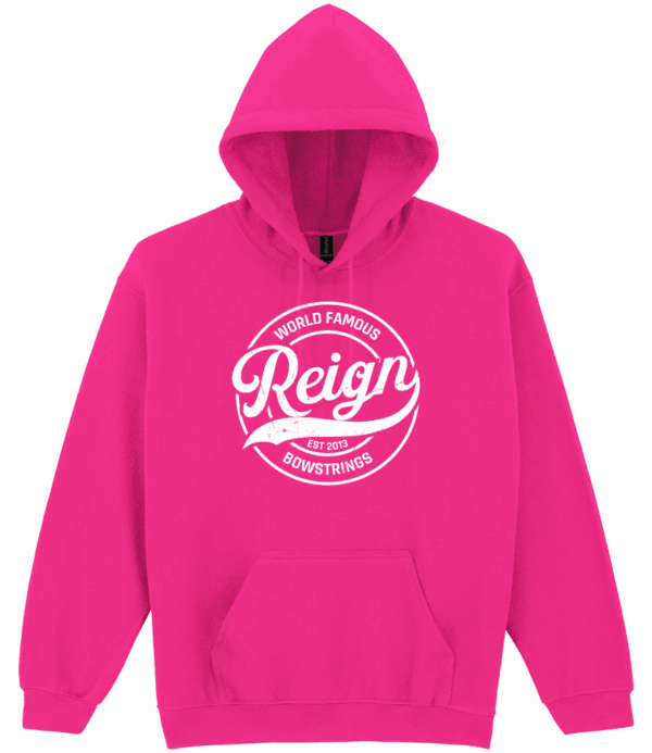 Clearance Sale: Custom Logo Hoodie -  Heliconia Pink