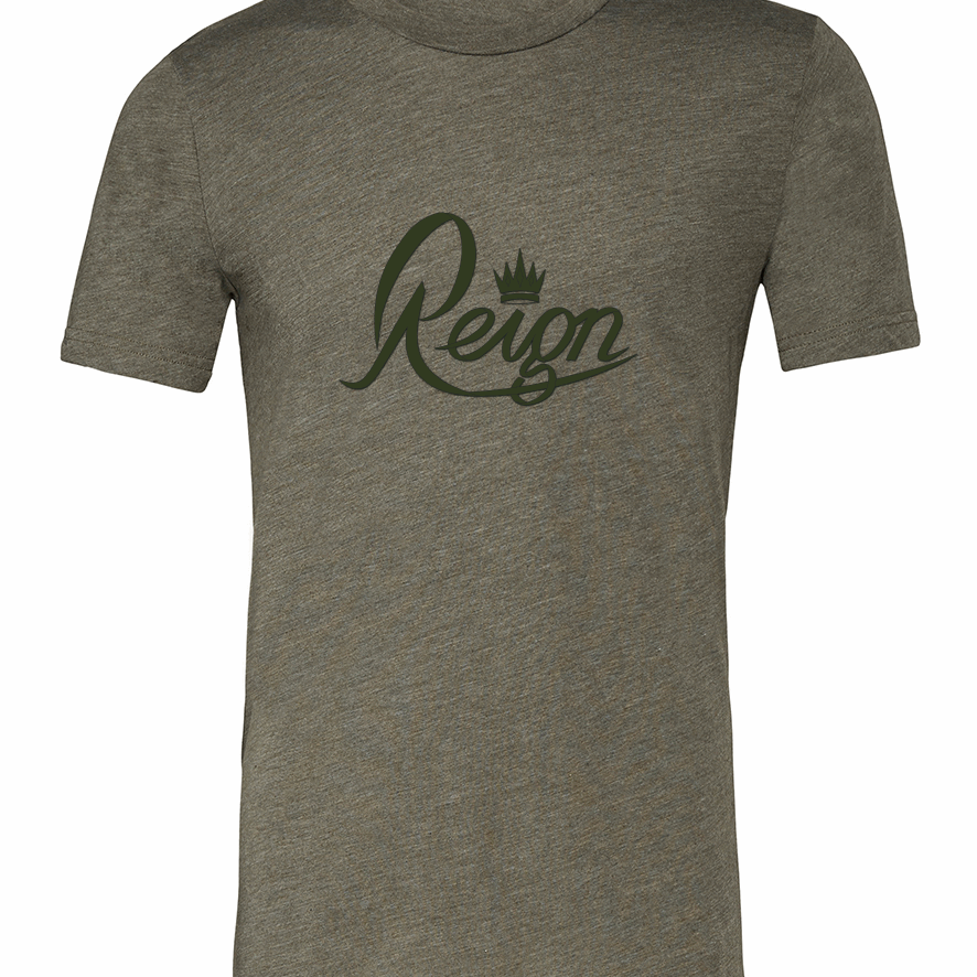 Mil green tee first image Mil green tee first image